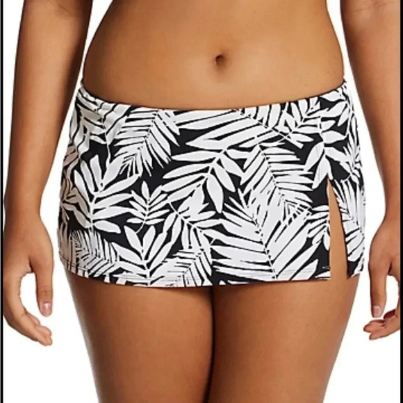 Bleu Rod Beattie Urban Oasis Twist Front Bikini Swim Top & Skirted Bottom Sz 14 - Picture 7 of 10